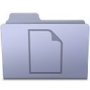 Documents Folder Lavender icon